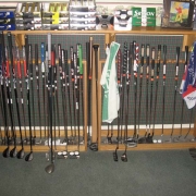 putters and golf balls